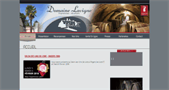 Desktop Screenshot of domaine-lavigne.com